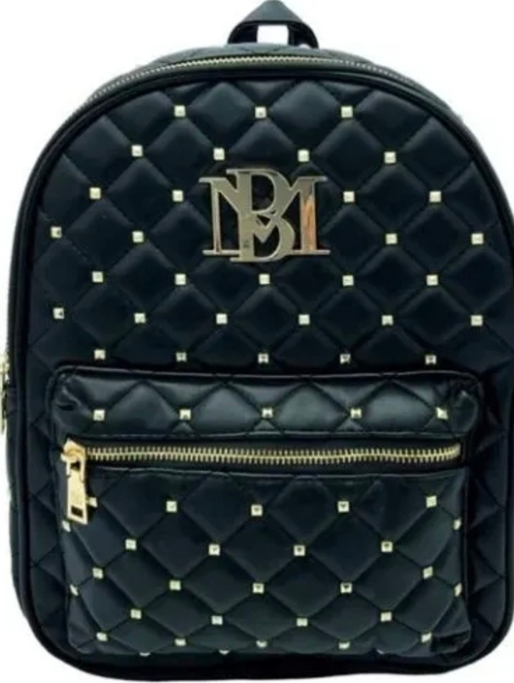 NWT Badgley Mischka Small Diamond Quilted Backpack